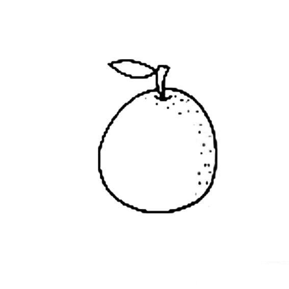 充能柚子怎样画图片